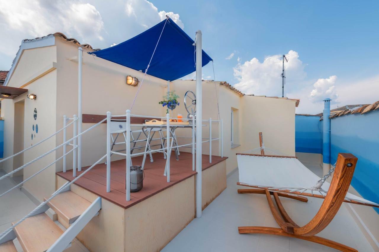 Gregos Rooftop Suite City Center W. Sea View Corfu  外观 照片